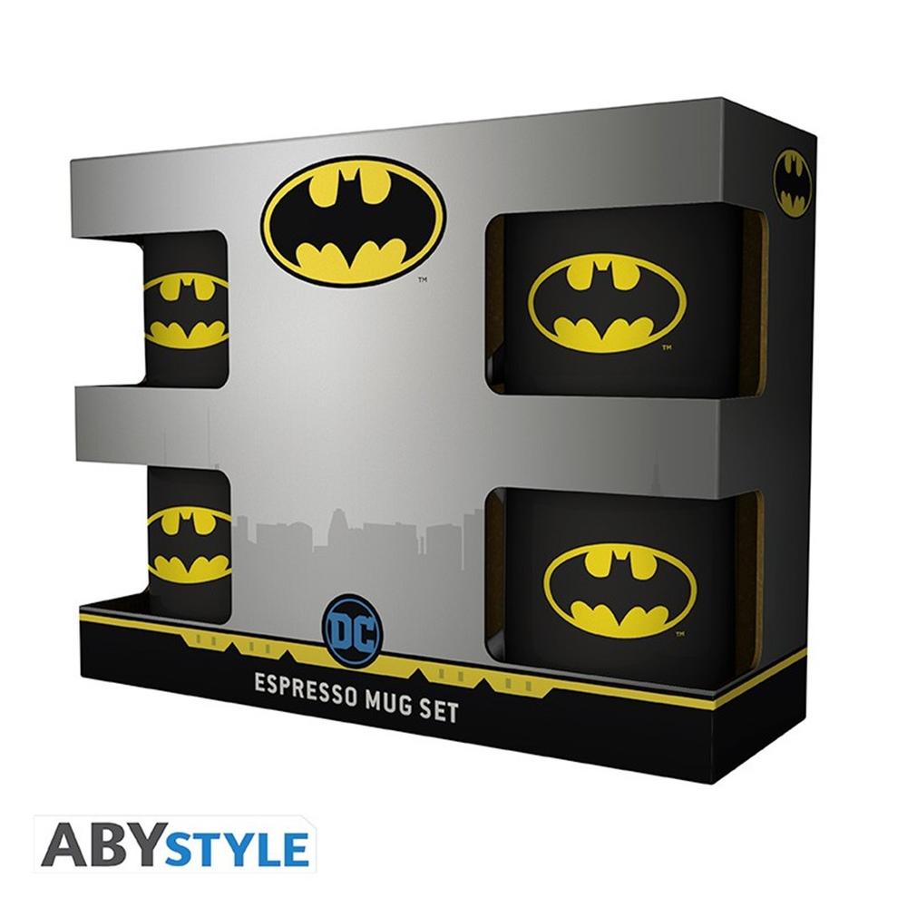 Abystyle dc comics batman iconic 110 ml 4 unidades
