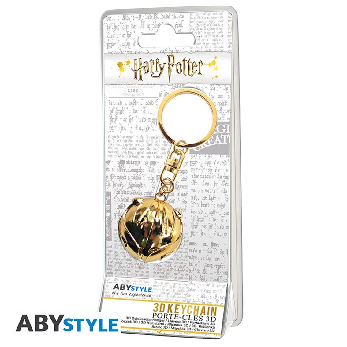 Abystyle harry potter snitch dorada