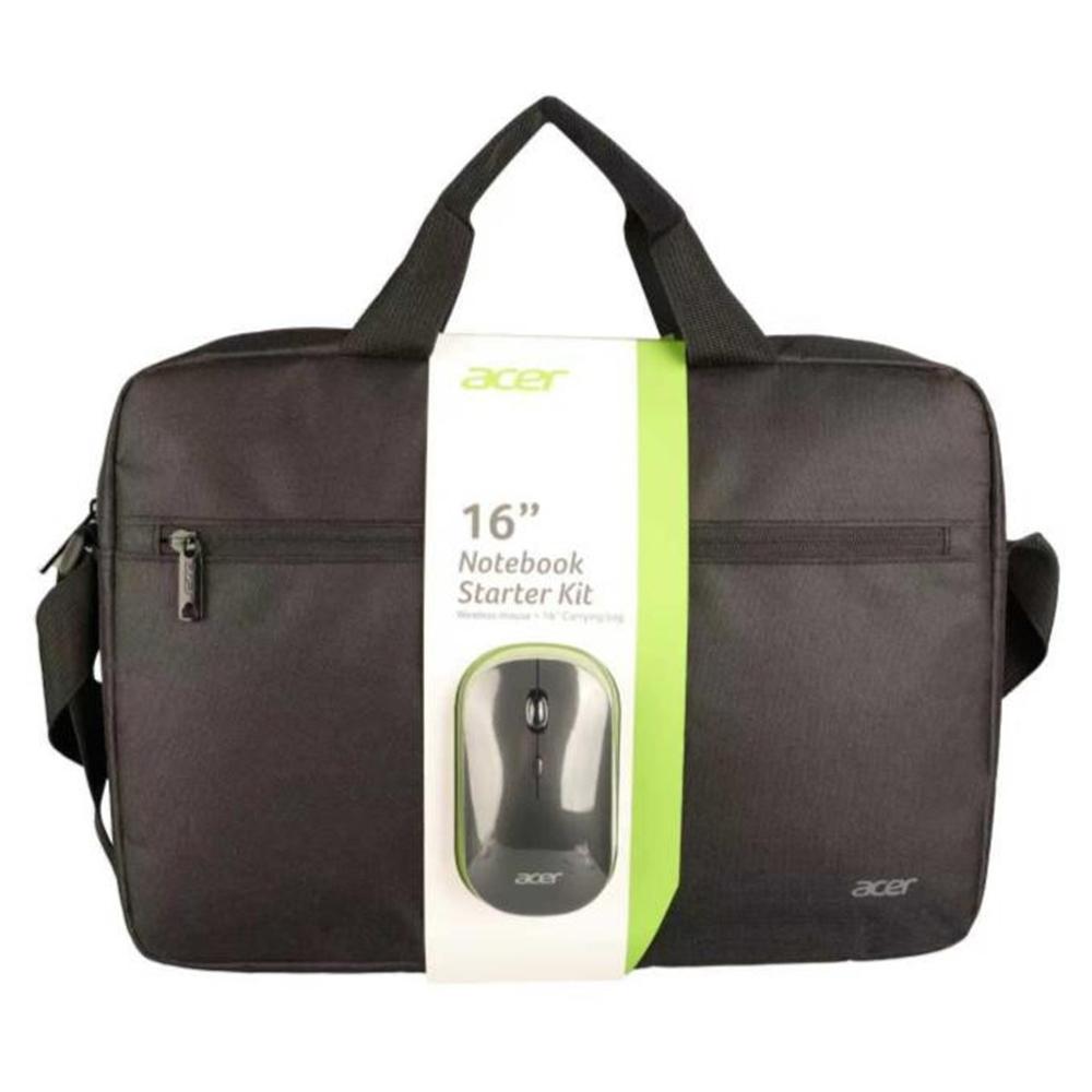 Acer para portatil 16 pulgadas negro + raton