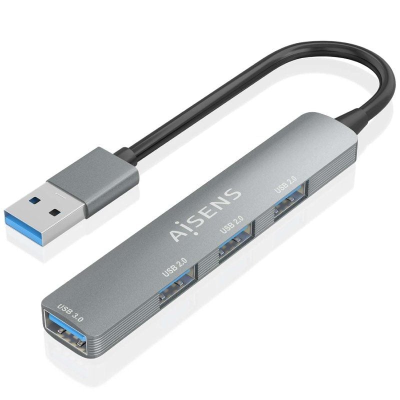 AISENS A106-0859 4xUSB Gris