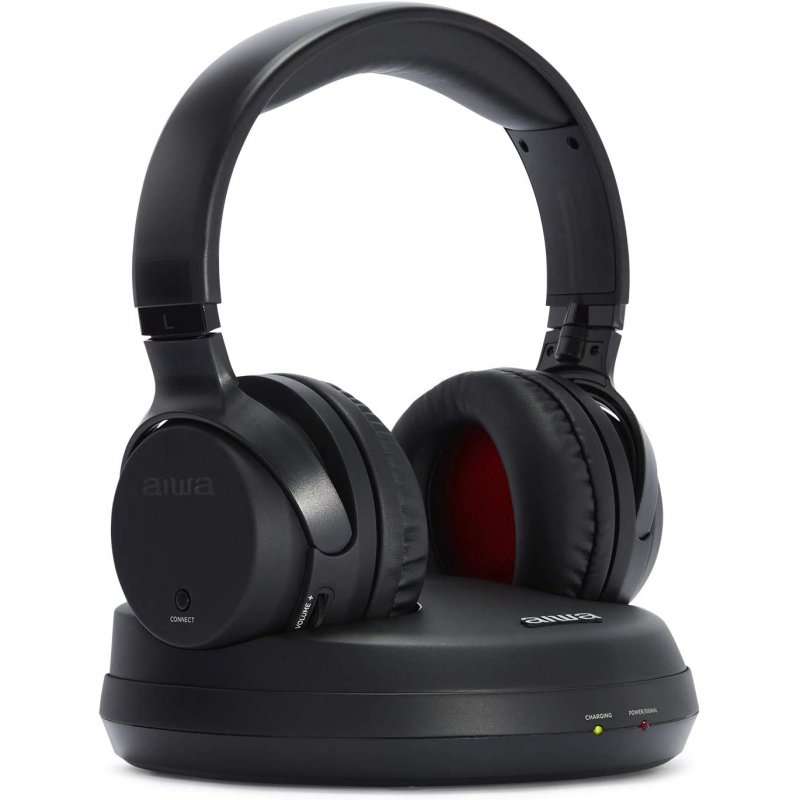Aiwa whf - 880 negro + base de carga