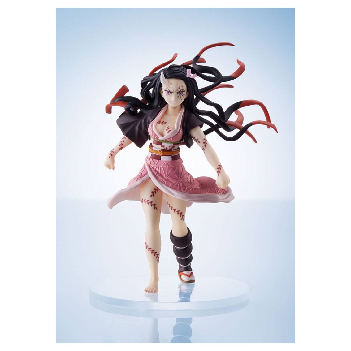 Aniplex kimetsu no yaiba demon slayer conofig nezuko kamado forma demonio avanzada