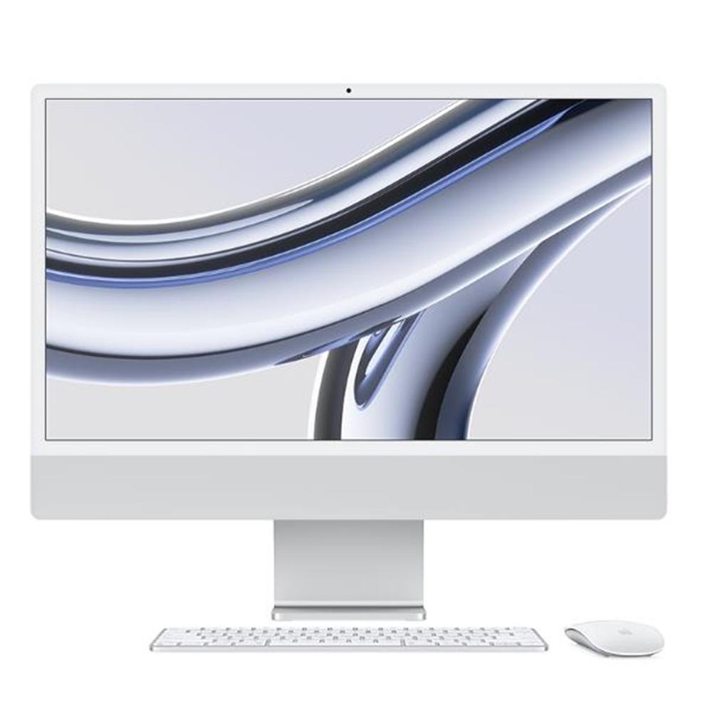 Apple iMac 24 pulgadas M4 · 16 GB · SSD 256 GB · macOS · Plata