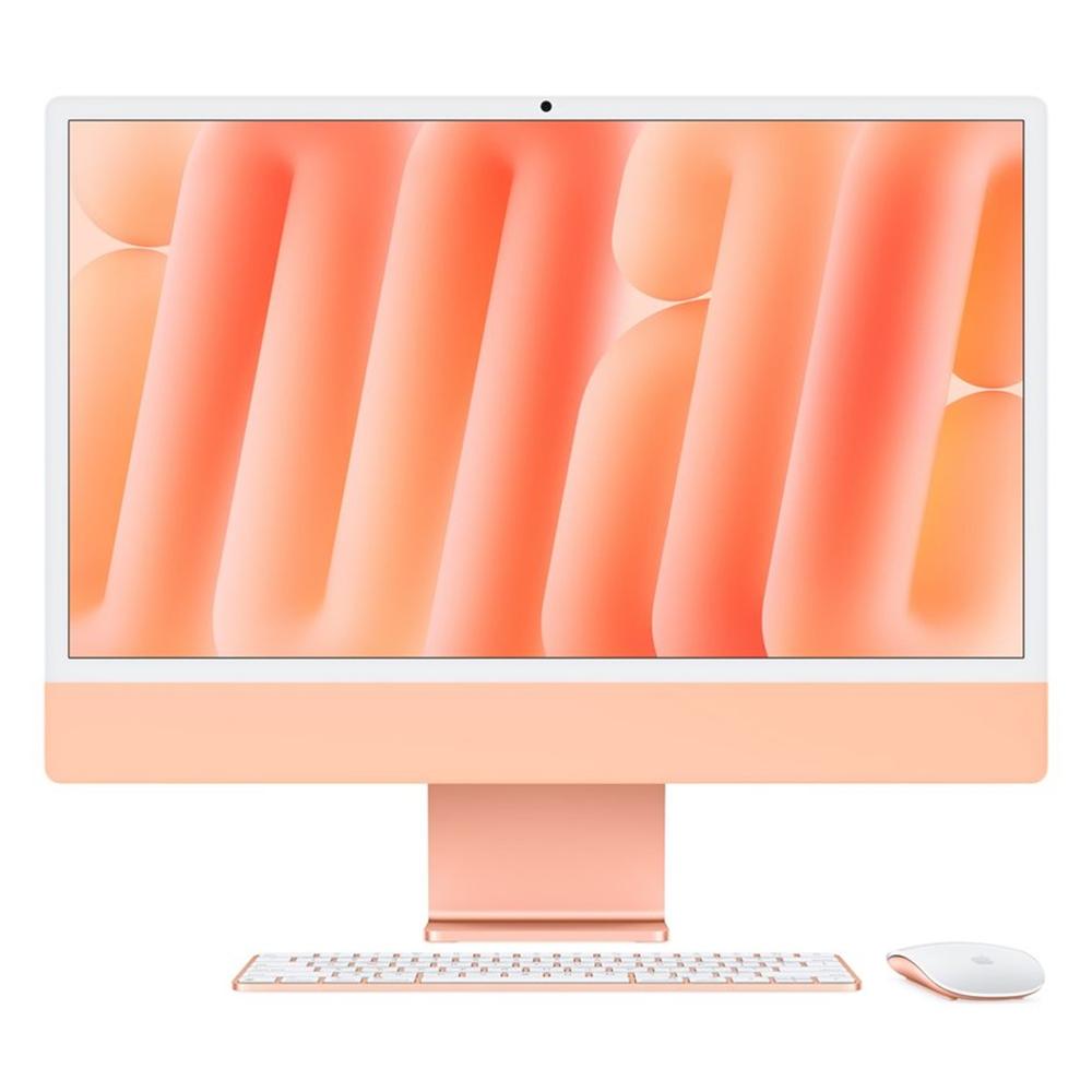 Apple imac m4 10c - 16gb - ssd 256gb - 24 pulgadas - naranja