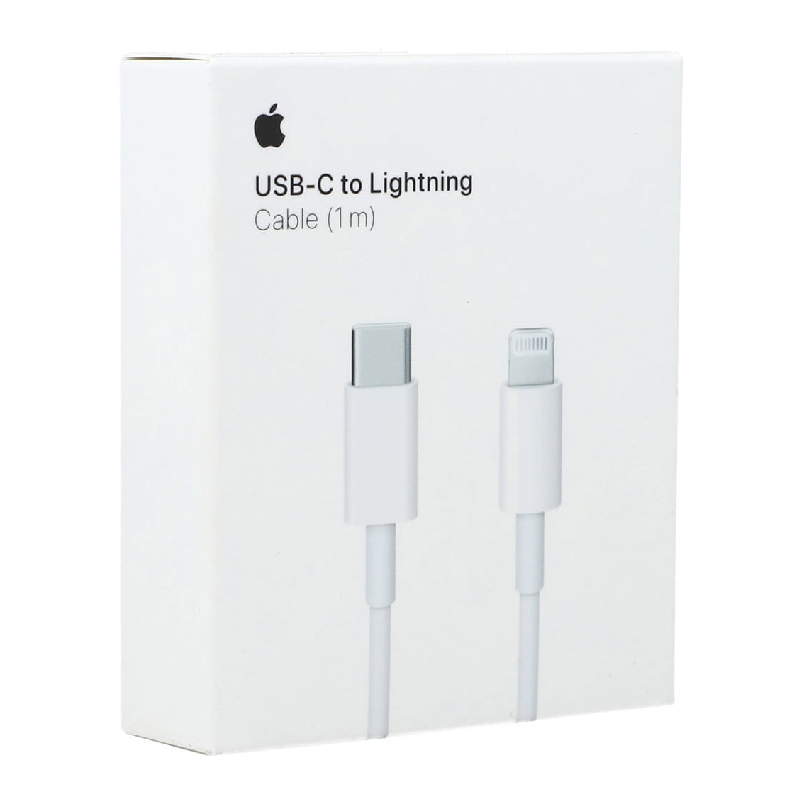 Apple iphone usb tipo c a lightning - 1m - mm0a3zm - a - blanco