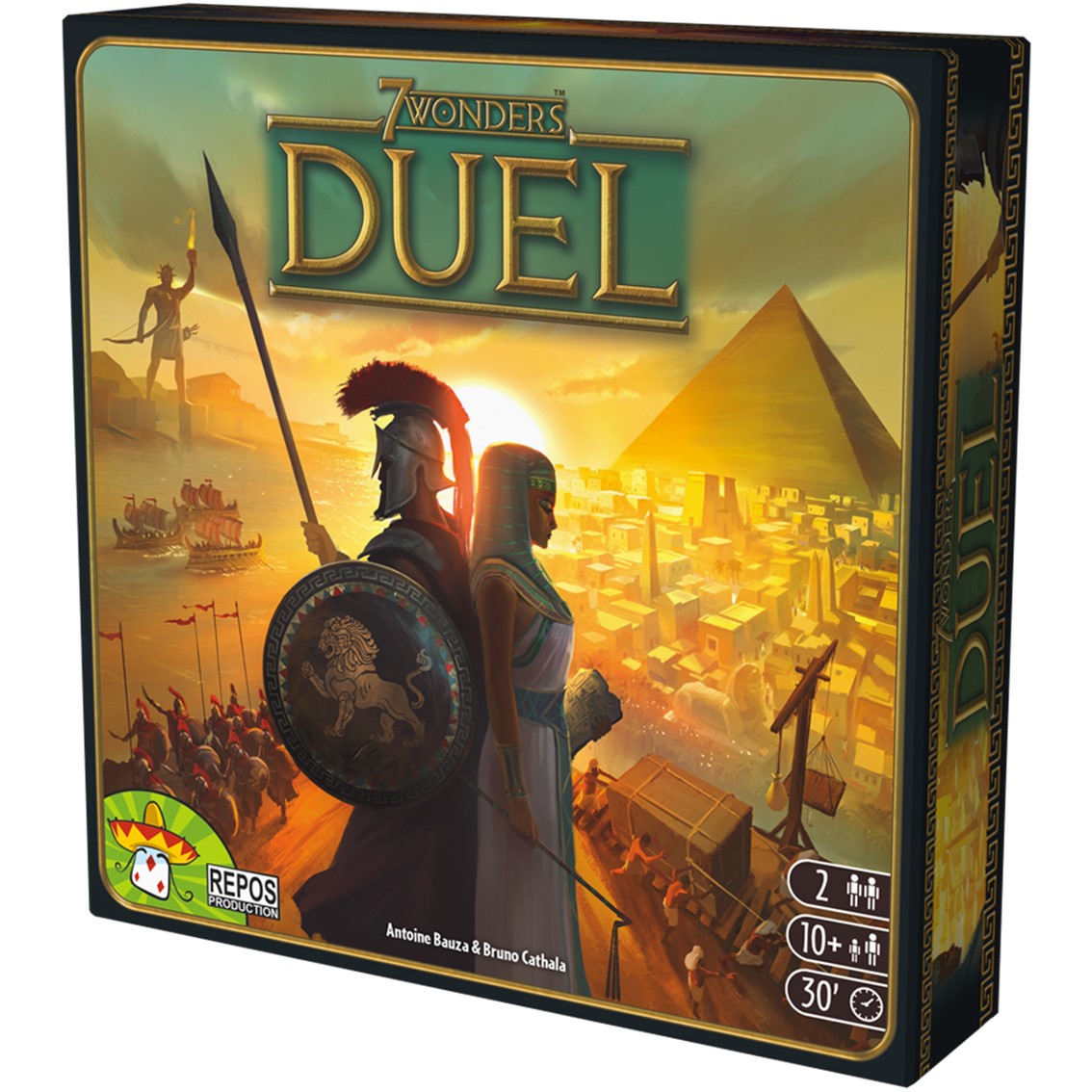Asmodee 7 wonders: duel pegi 10