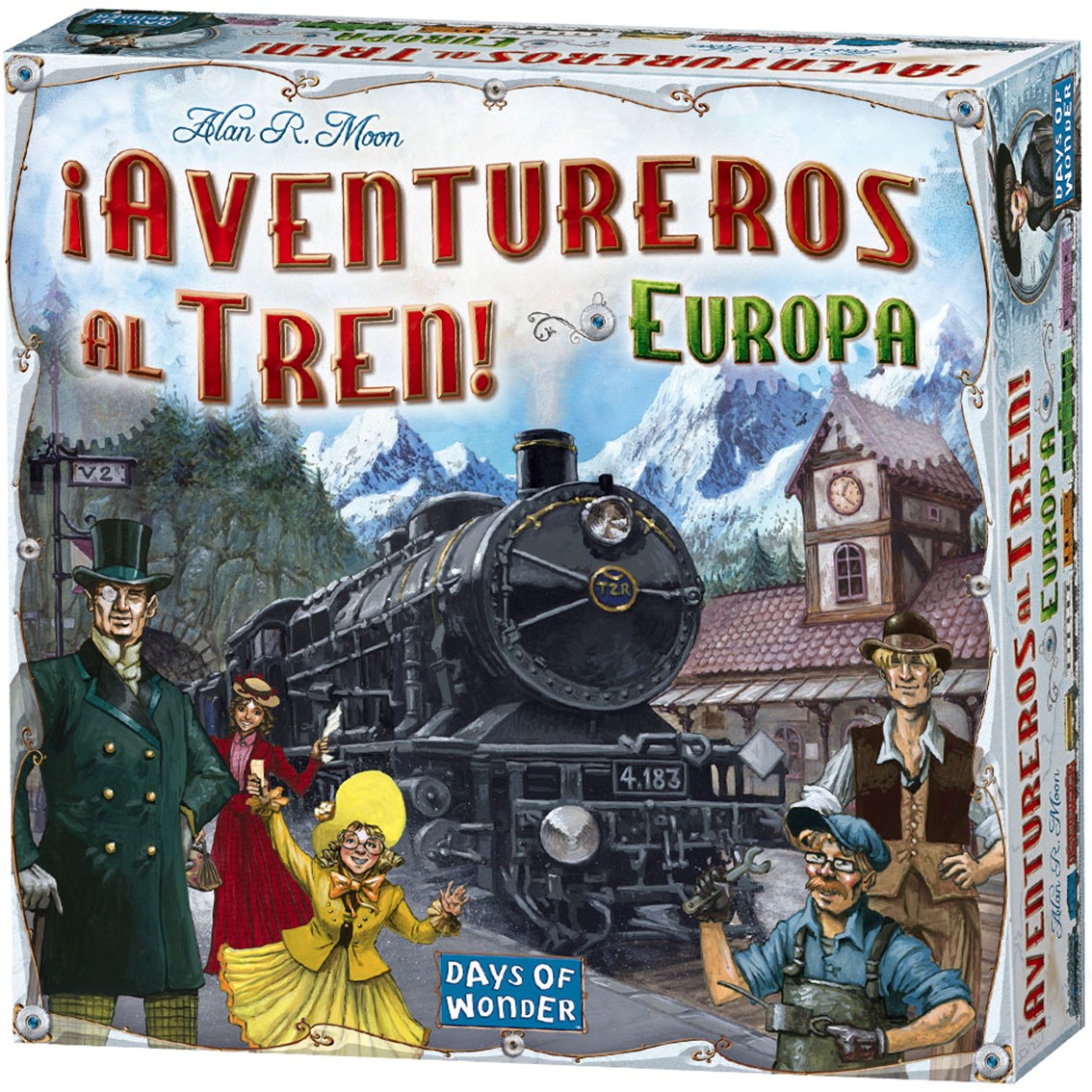 Asmodee ¡aventureros al tren! europa pegi 8
