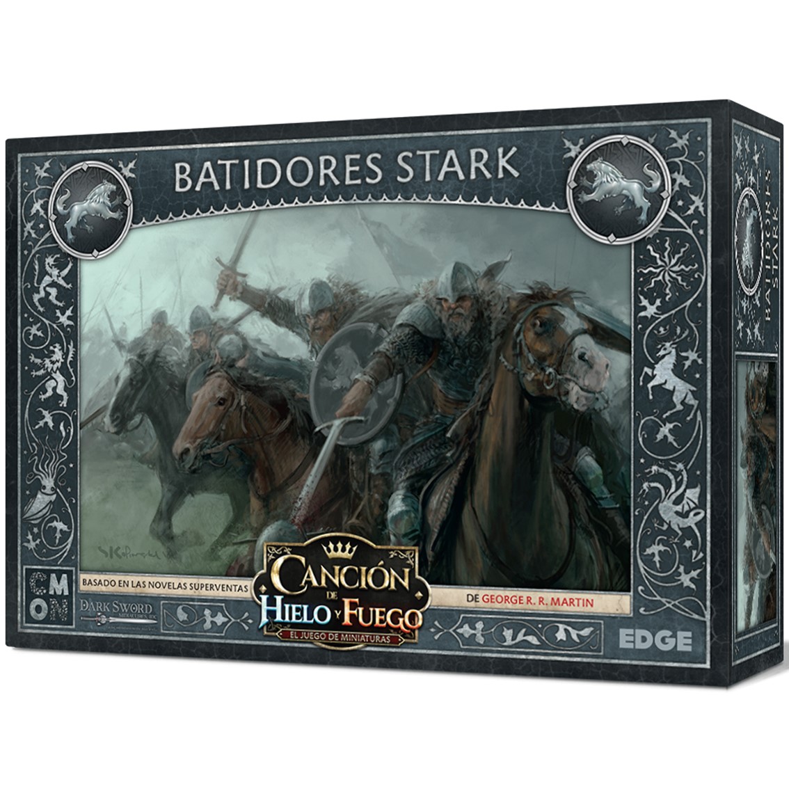 Asmodee cancion de hielo y fuego: batidores stark pegi 14