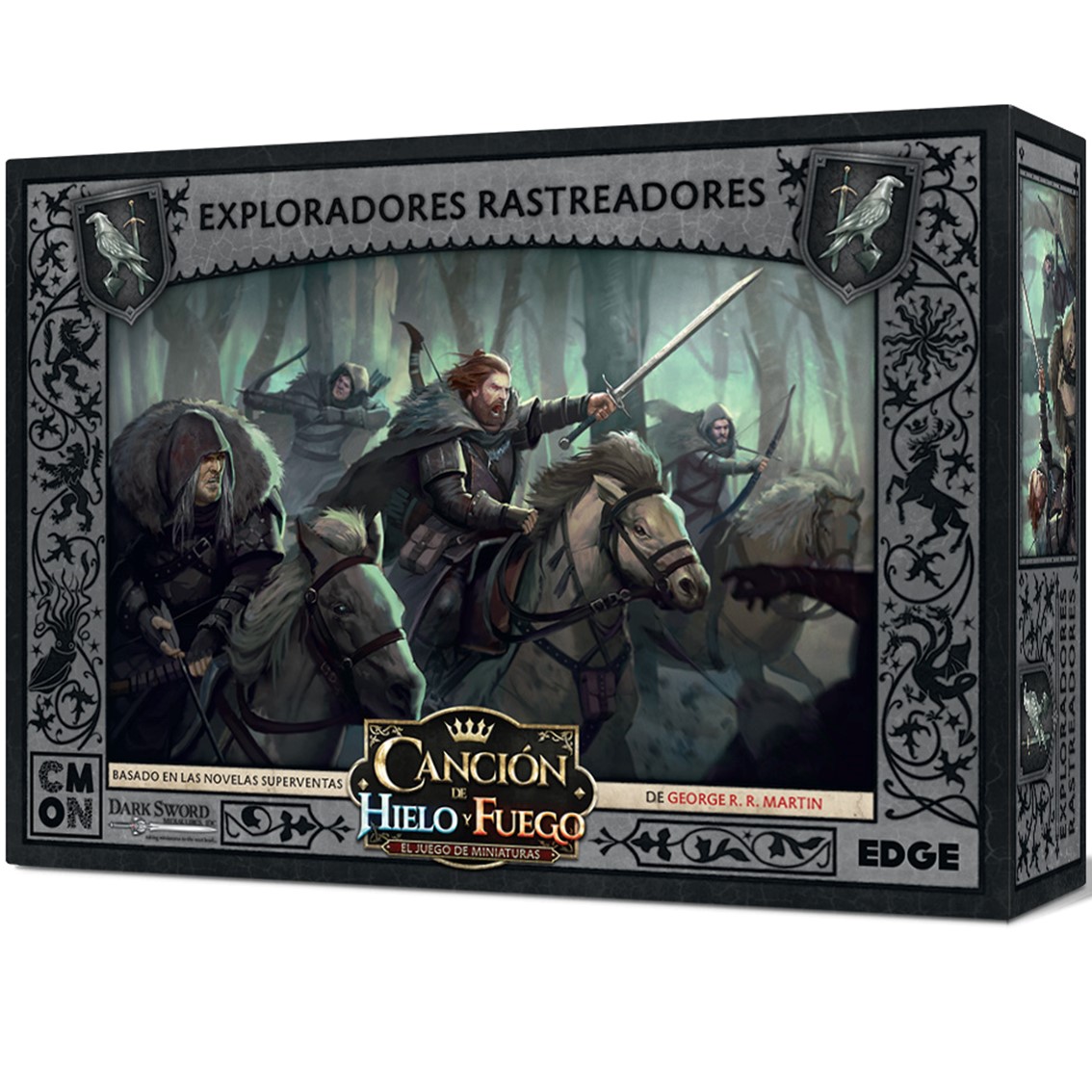 Asmodee cancion de hielo y fuego: exploradores rastreadores pegi 14