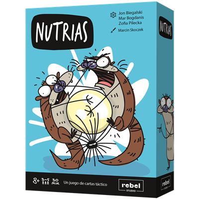 Asmodee Juego de mesa nutrias