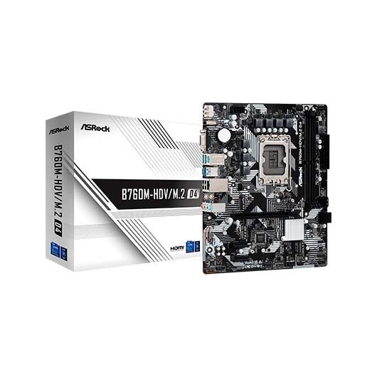 Asrock 1700 b760m - hdv - m.2 d4