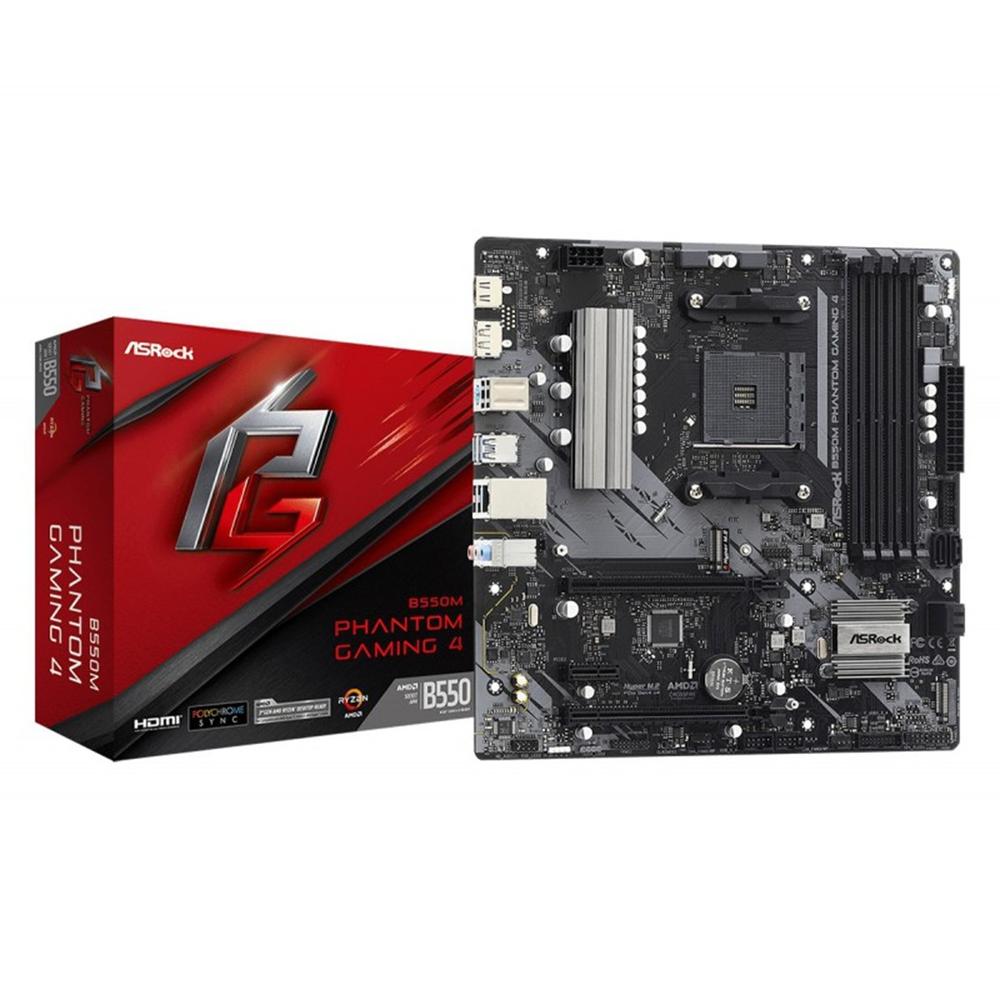 Asrock b550m phantom gaming am4 matx