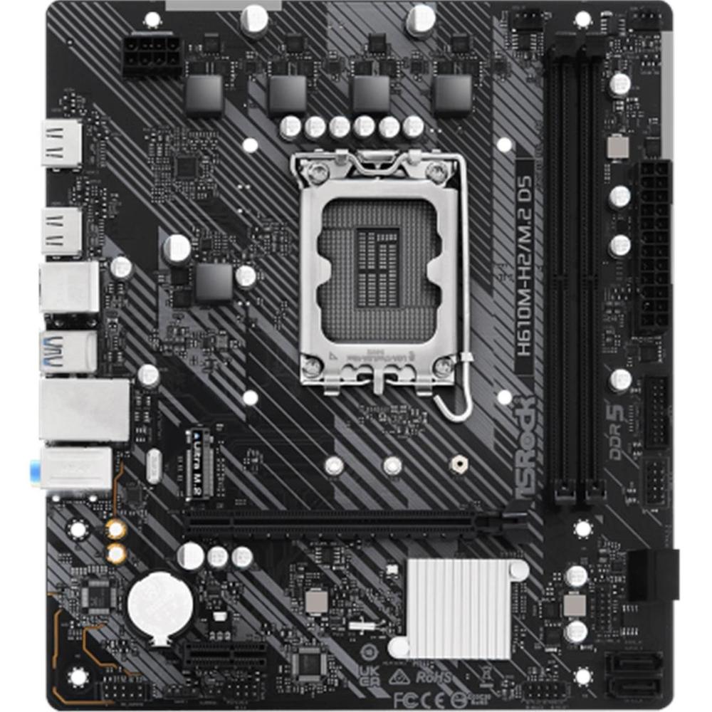 Asrock h610m - h2 - m2 matx - 2x ddr5 - lga 1700