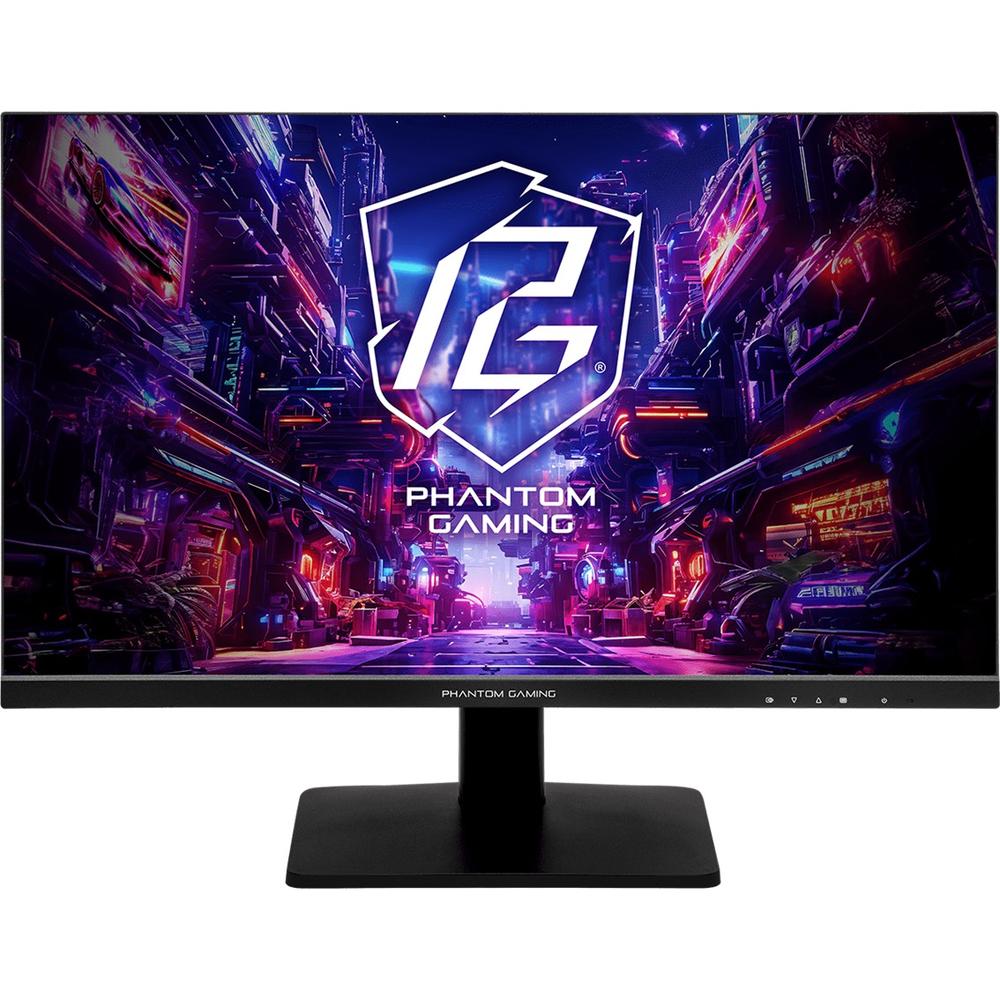 ASRock PG27FFX1B,27 ,FHD (1920X1080),520HZ,1000:1,1MS,2HDMI+1DP,WIFI+3USB3.2,WIFI,ALTAVOCES,PLANO,NEGRO