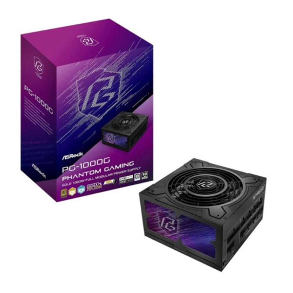 Asrock phantom gaming pg - 1000g atx 1000w negra