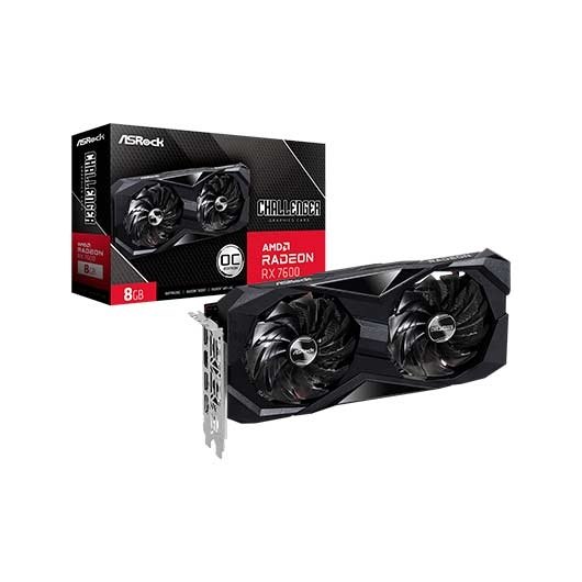Asrock rx 7600 challenger 8gb gddr6