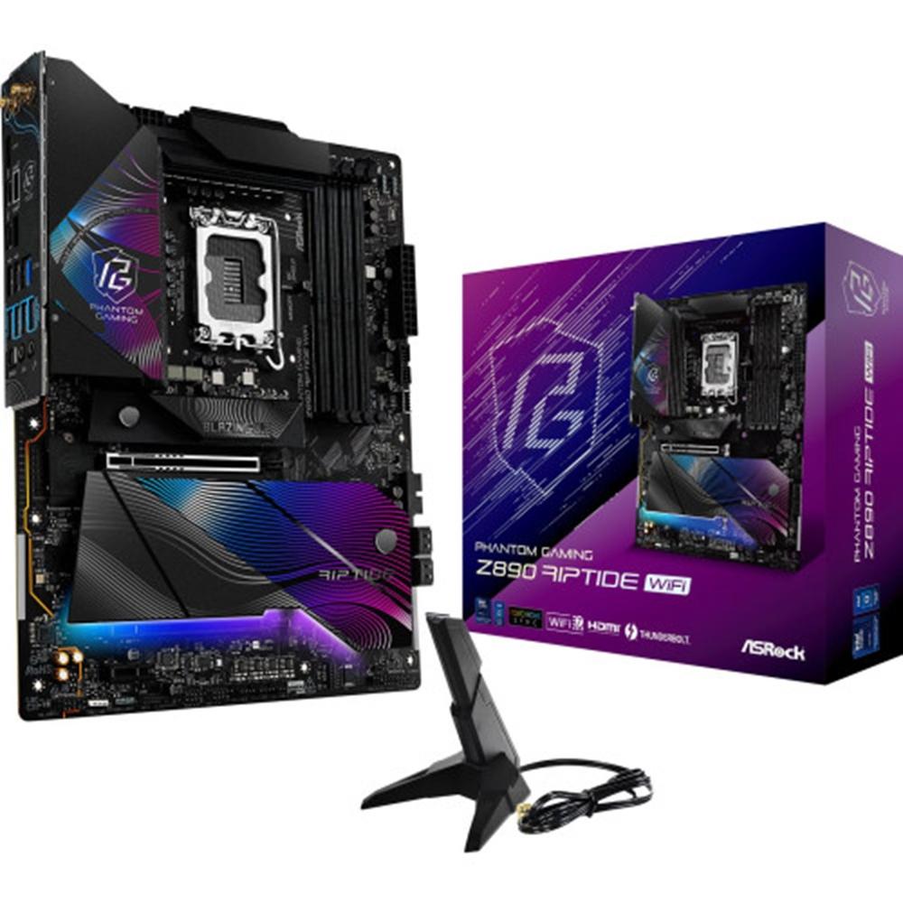 Asrock z890 riptide wifi lga 1851 atx - 4x ddr5