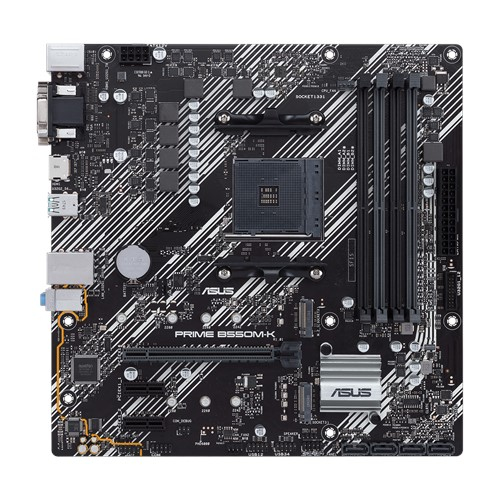 Asus amd prime b550m - k m - atx - 4x ddr4 - 4x sata 6gb - s - 6x usb 3.2 90mb14v0 - m0eay0