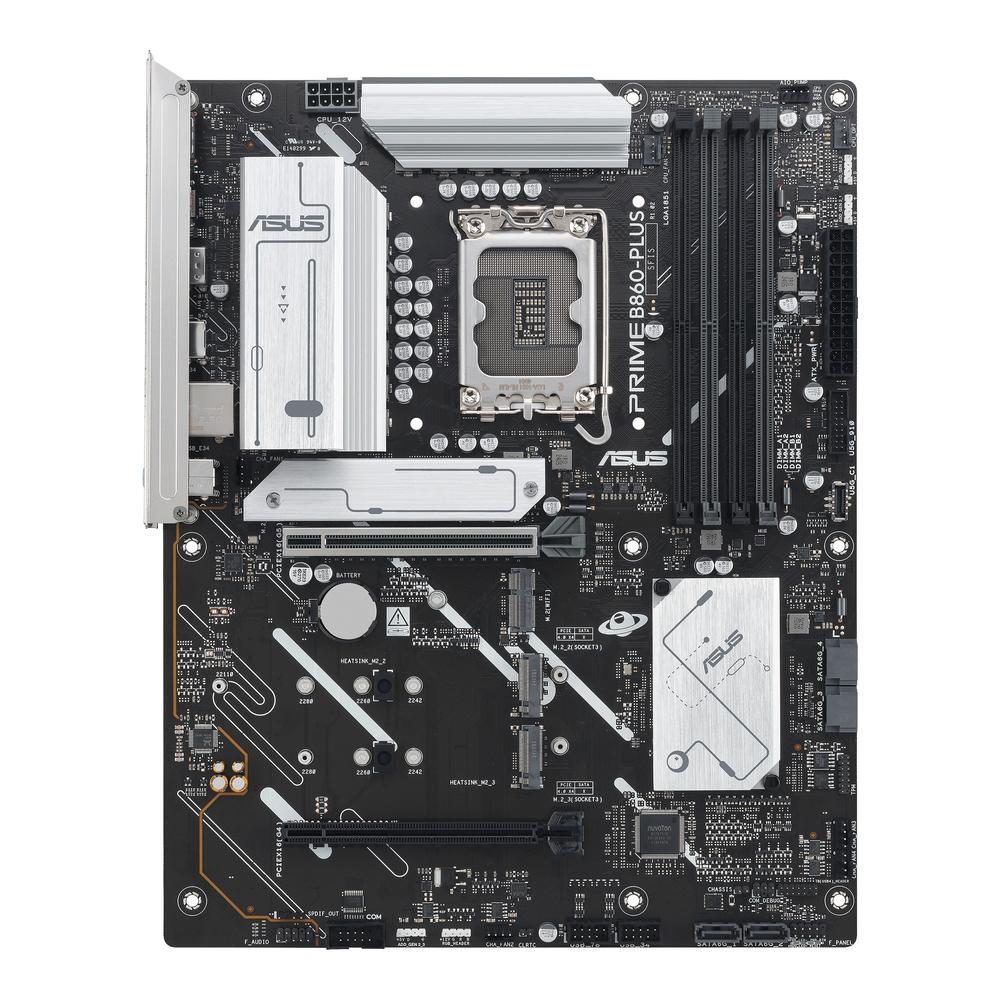 Asus intel prime b860 - plus - csm socket 1851 ddr5 x4 max 256gb hdmi displayport atx