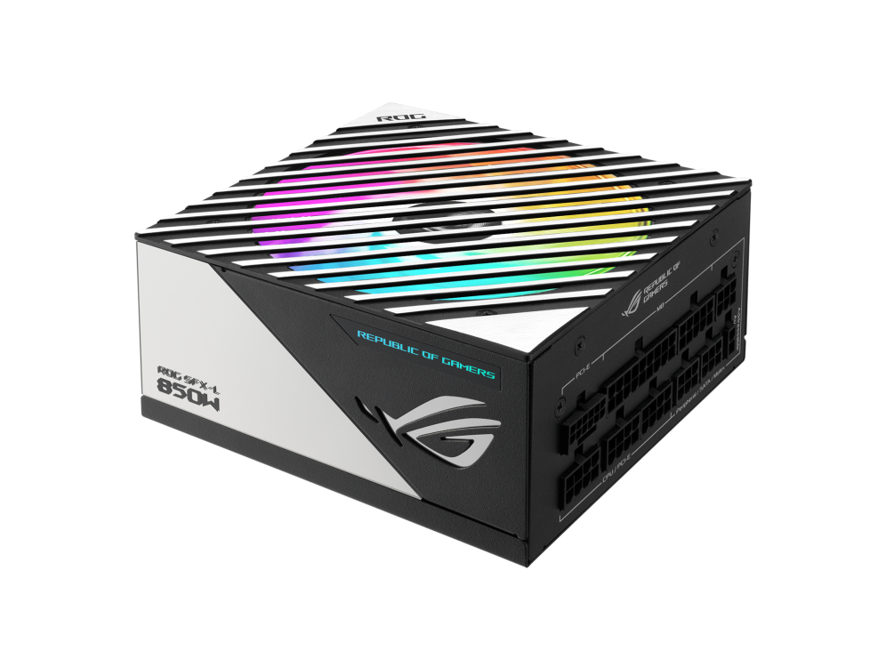 Asus ROG Loki SFX-L 850W Platinum unidad de fuente de alimentación 24-pin ATX Negro, Plata