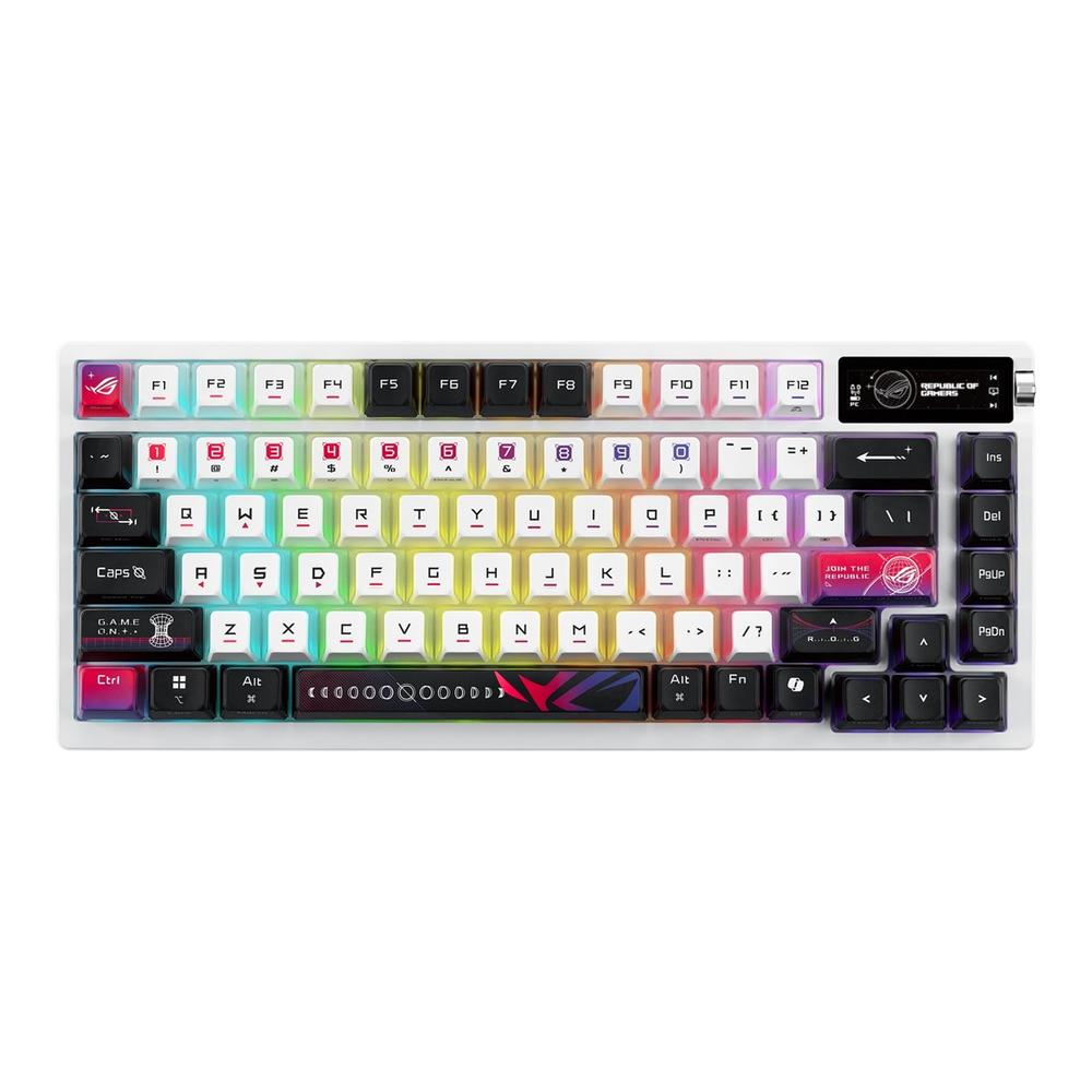 Asus rog azoth nx inalambrico rgb blanco ingles