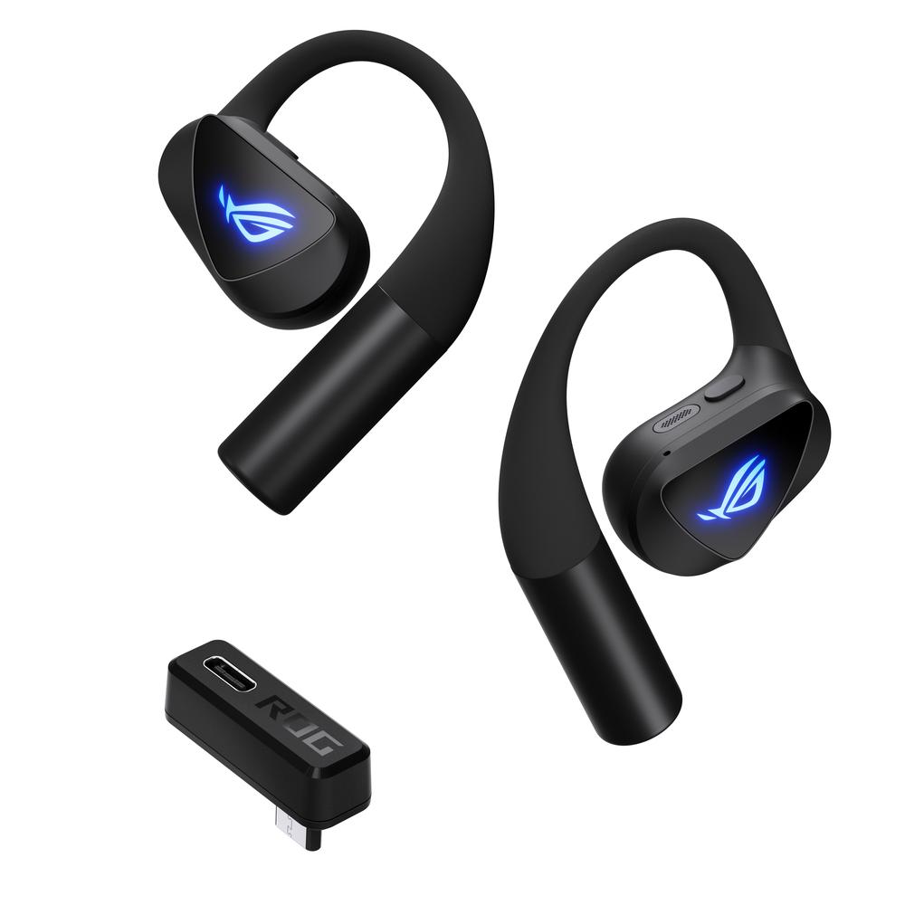 Asus ROG Cetra Open Wireless Auriculares True Wireless Stereo (TWS) gancho de oreja Juego Bluetooth Negro