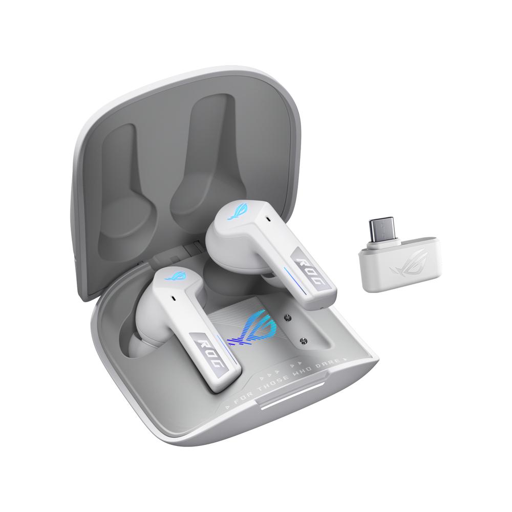 Asus rog cetra true wireless speednova inalambrico blanco