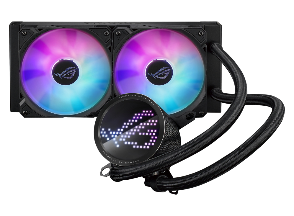Asus rog ryuo iii 240argb all in one 2 ventiladores 120mm gaming