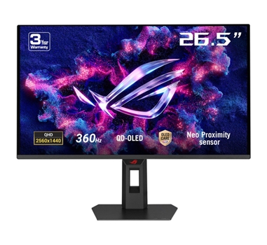 Asus rog strix oled xg27aqdng qhd - dp - hdmi - 360hz - 0.3ms - vesa 100x100