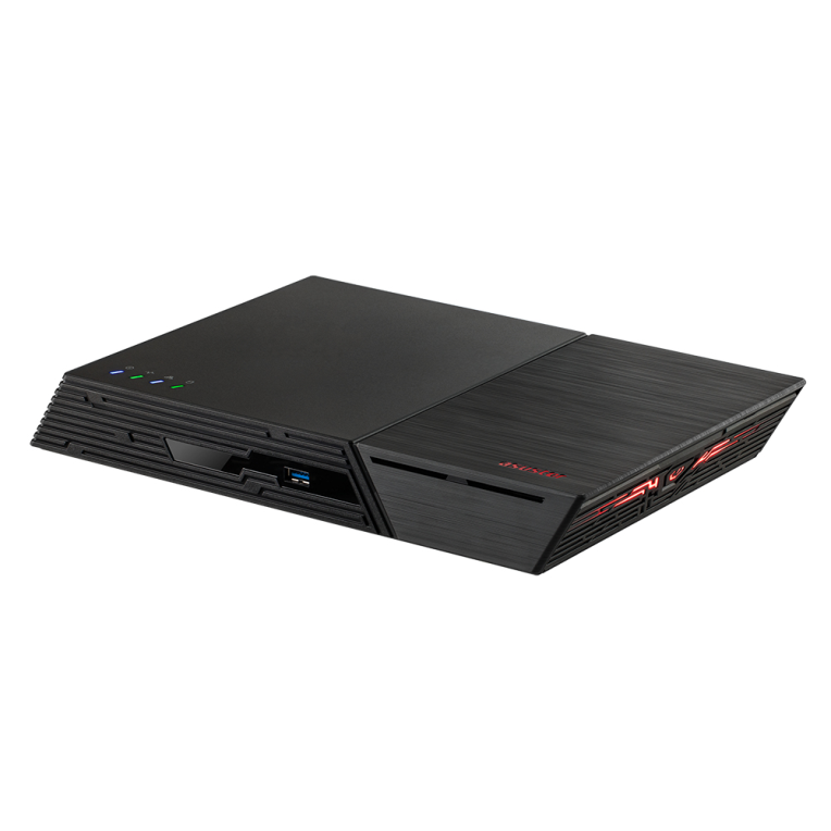 Asustor mini desktop 12 bay nas quad - core 2.0ghz 10gbe port 4gb ram ddr4