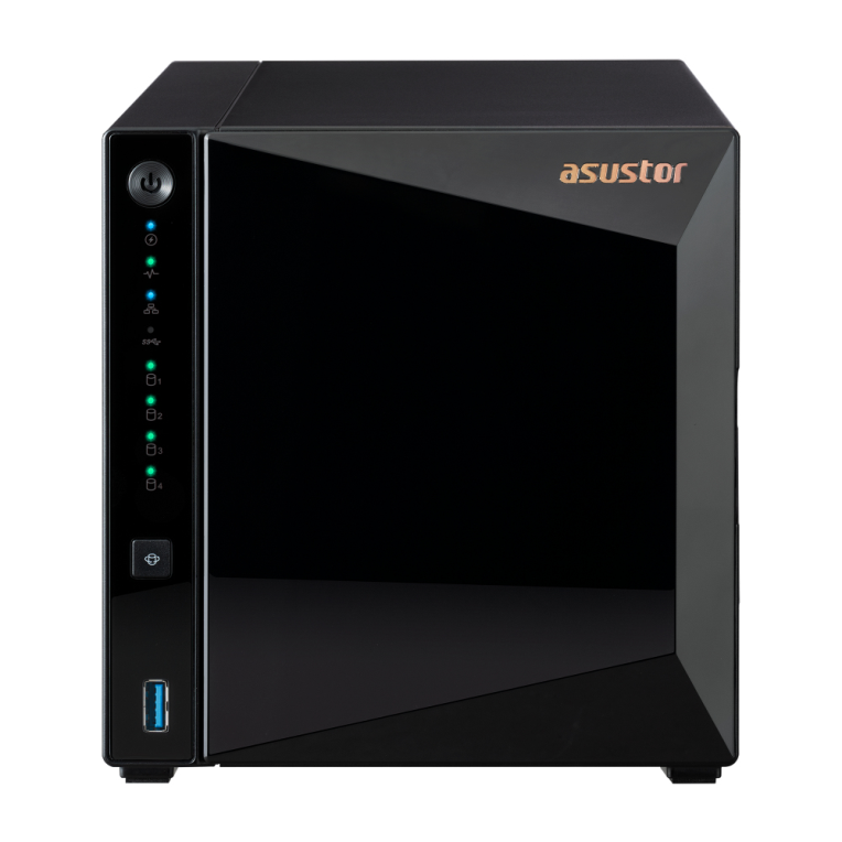 Asustor tower 4 bay quad - core 1.4ghz 2gb ddr4 2.5gbe x1