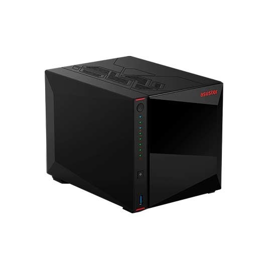 Asustor tower 4 bay quad - core 2ghz 4gb ddr4