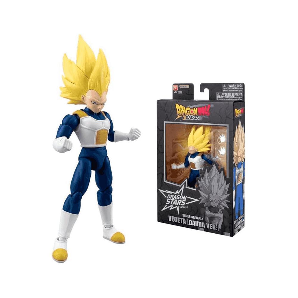 Bandai rojo dragon ball daima dragon stars ss3 vegeta daima (novedad)