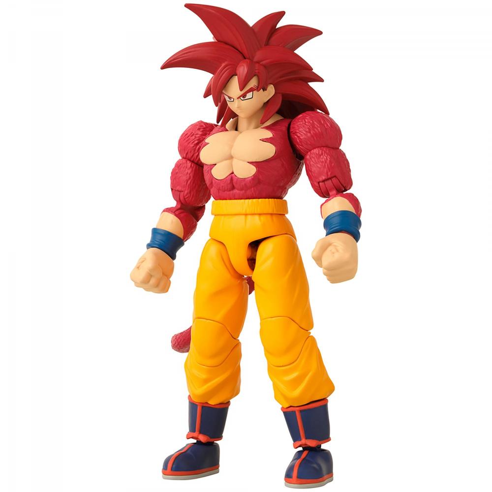 Bandai rojo ss4 goku daima dragon stars (novedad)