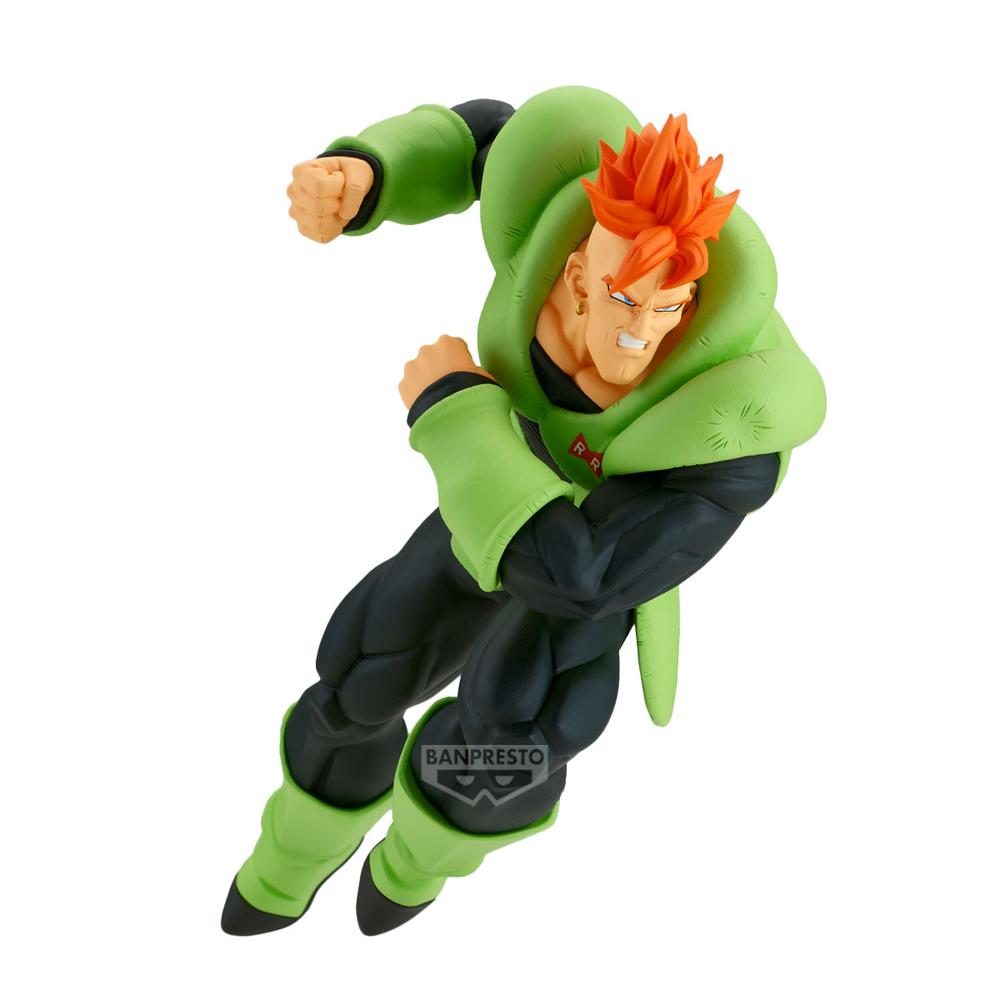 Banpresto dragon ball z match makers android 16(vs cell) 17cm