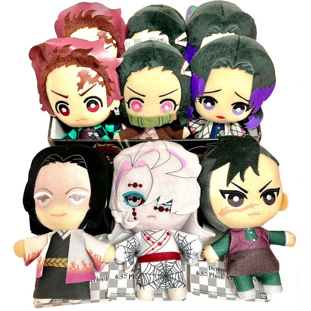 Banpresto kimetsu no yaiba demon slayer 9 unidades edicion exclusiva