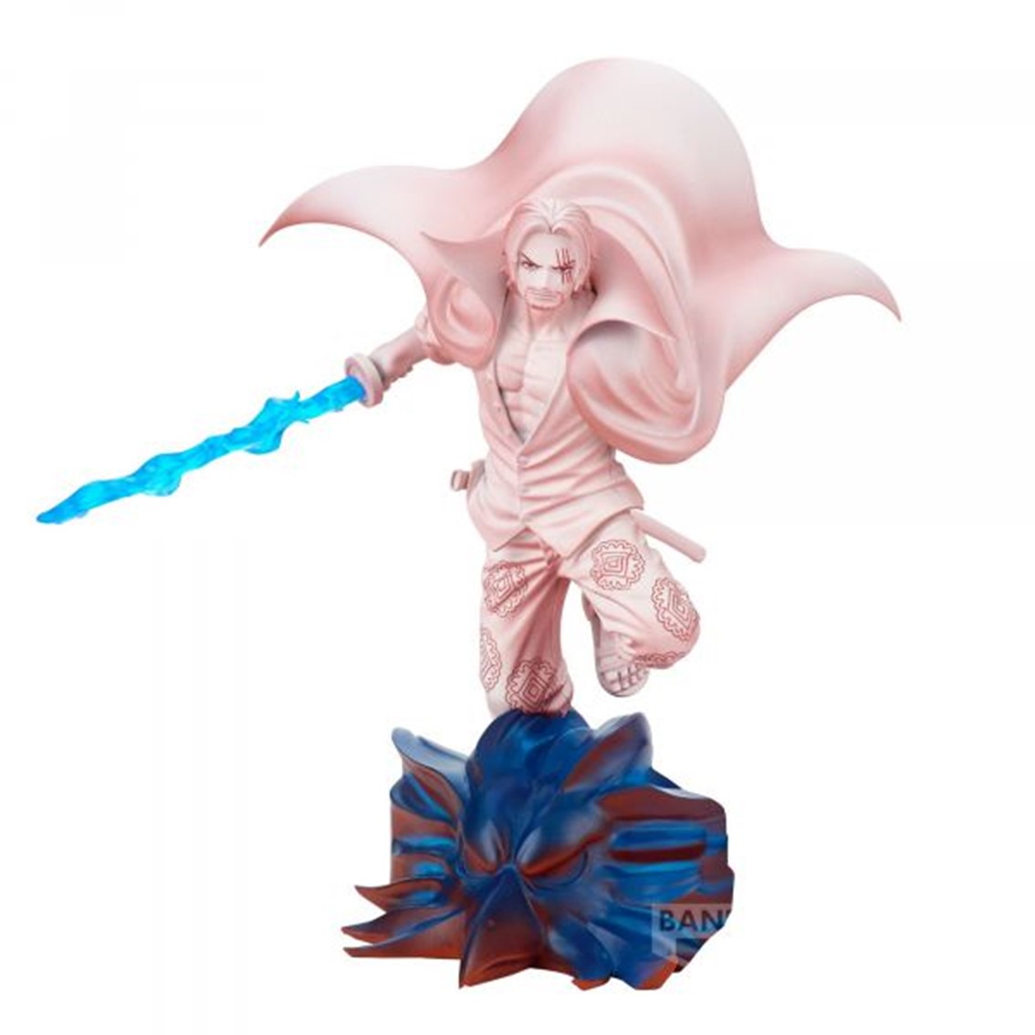 Banpresto one piece film red senkozekkei shanks 11cm