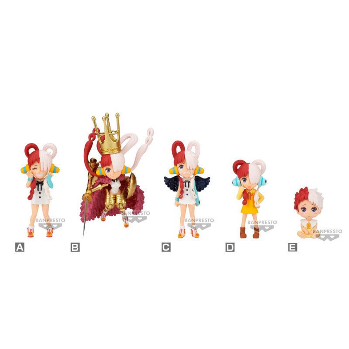 Banpresto one piece film red world collectable figure uta collection 7cm