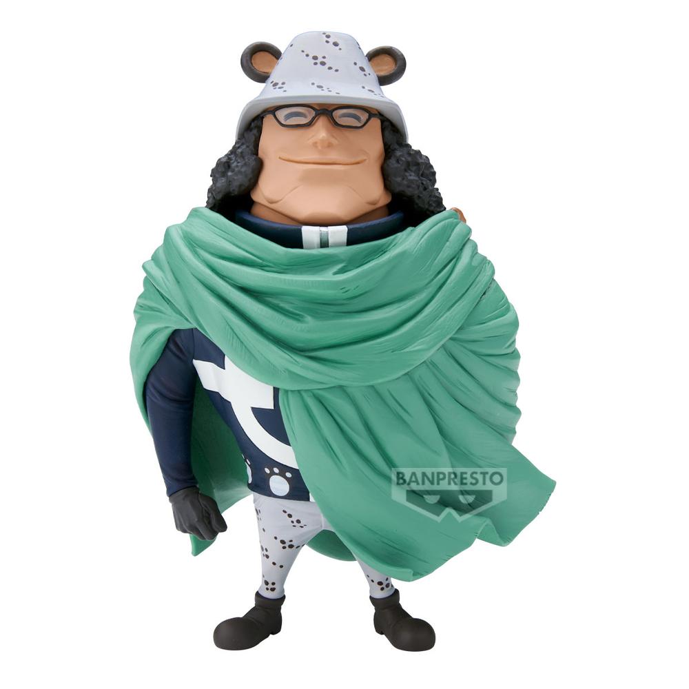 Banpresto one piece mega world collectable figure bartholomew kuma