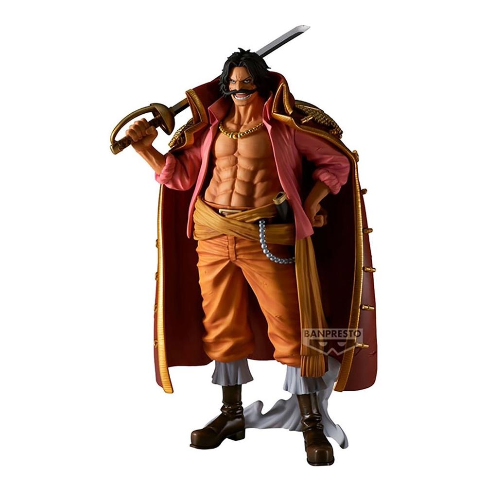 Banpresto one piece premium gol d.roger the brush 30cm