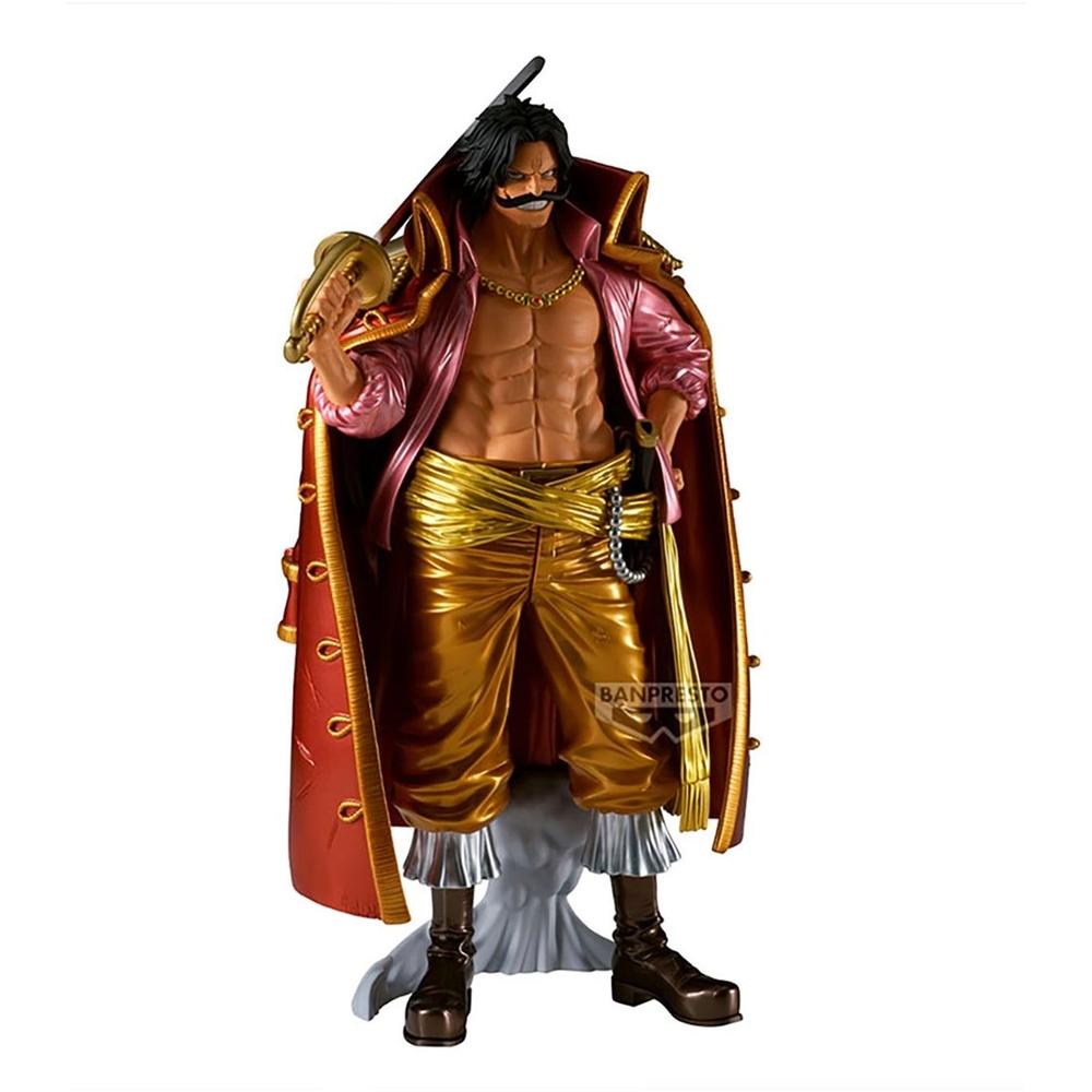 Banpresto one piece premium gol d.roger the metallic 30cm