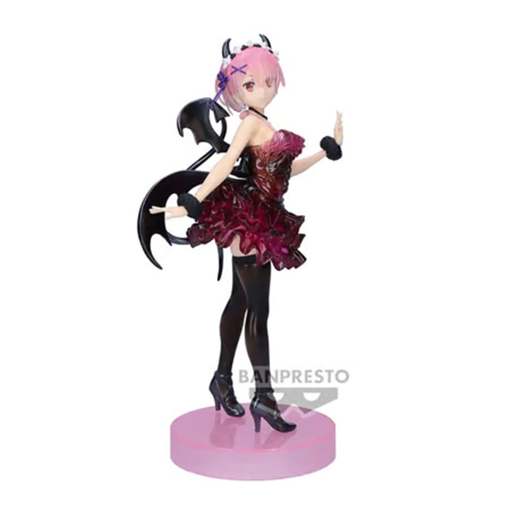 Banpresto re: zero starting life in another world espresto clear & drssey ram special color ver. 22cm