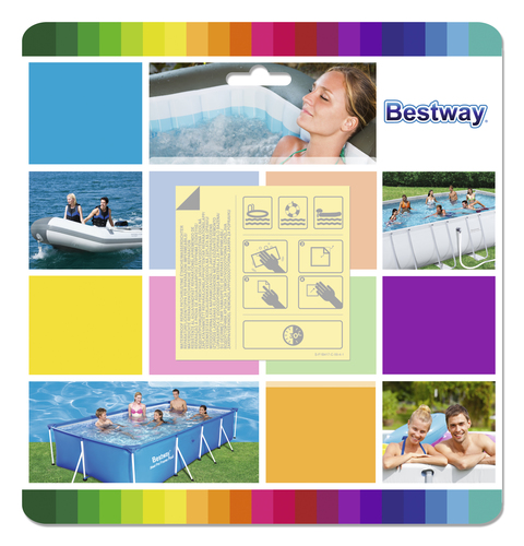 Bestway 62091 - kit de reparación hinchable