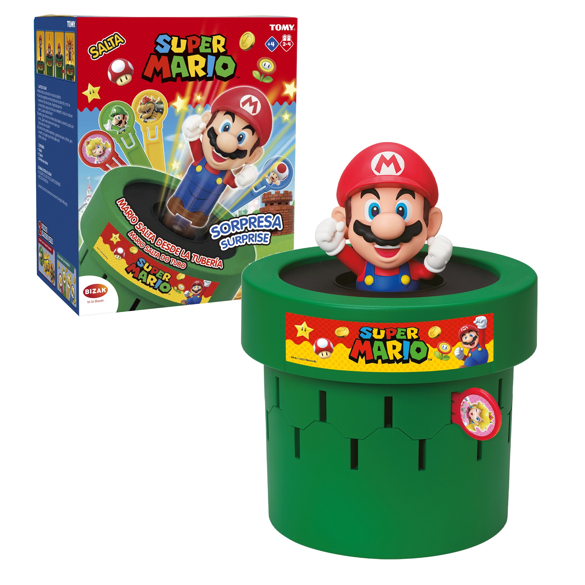 Bizak Figura super mario salta