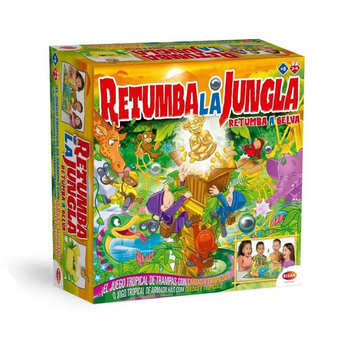 Bizak retumba la jungla