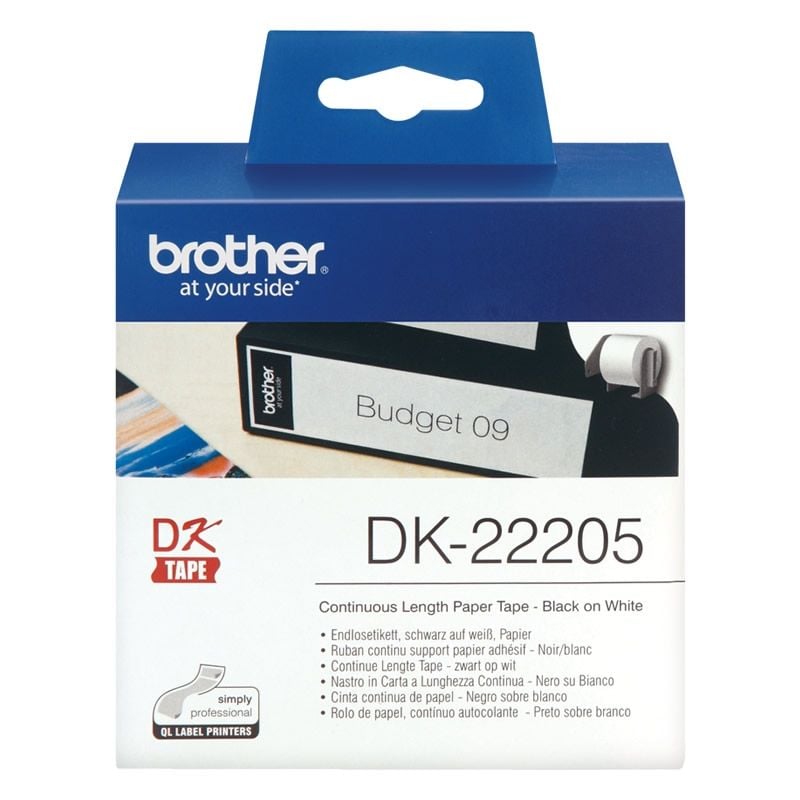 Brother blanca dk22205 62mm ql - 500a ql - 500bw ql - 560 ql - 570 ql - 580n ql - 1050