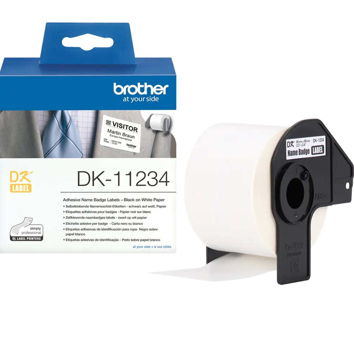 Brother dk11234 60 x 86mm