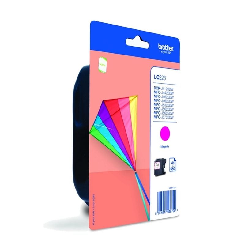 Brother lc223mbp magenta 550 paginas dcp4120dw - mfcj4420dw - mfcj4620dw - mfcj5320dw