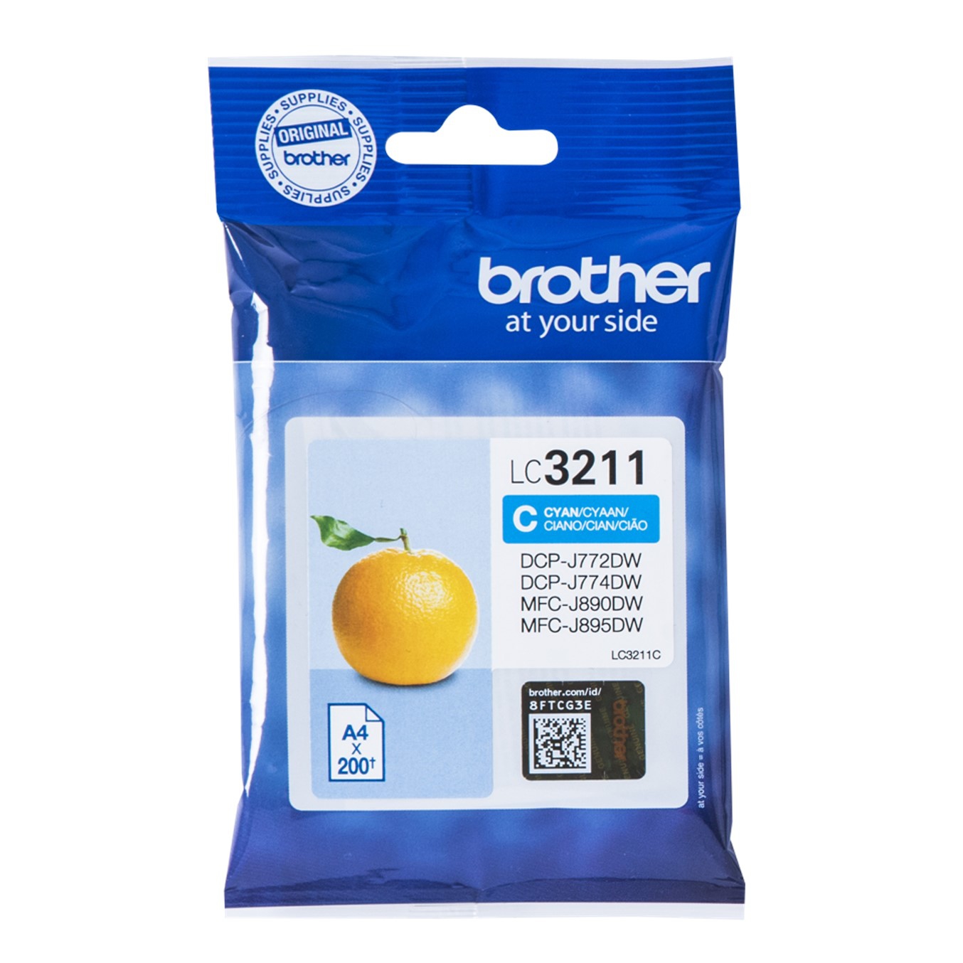 Brother lc3211c cian 200 paginas