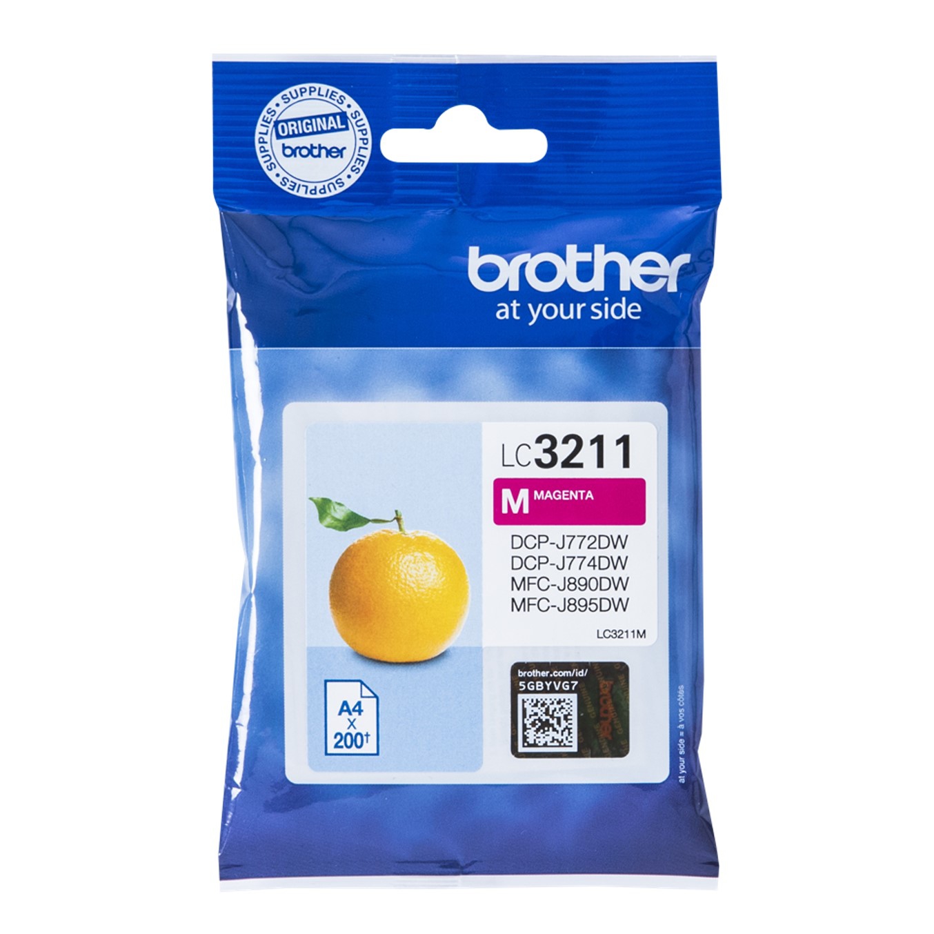 Brother lc3211m magenta 200 paginas